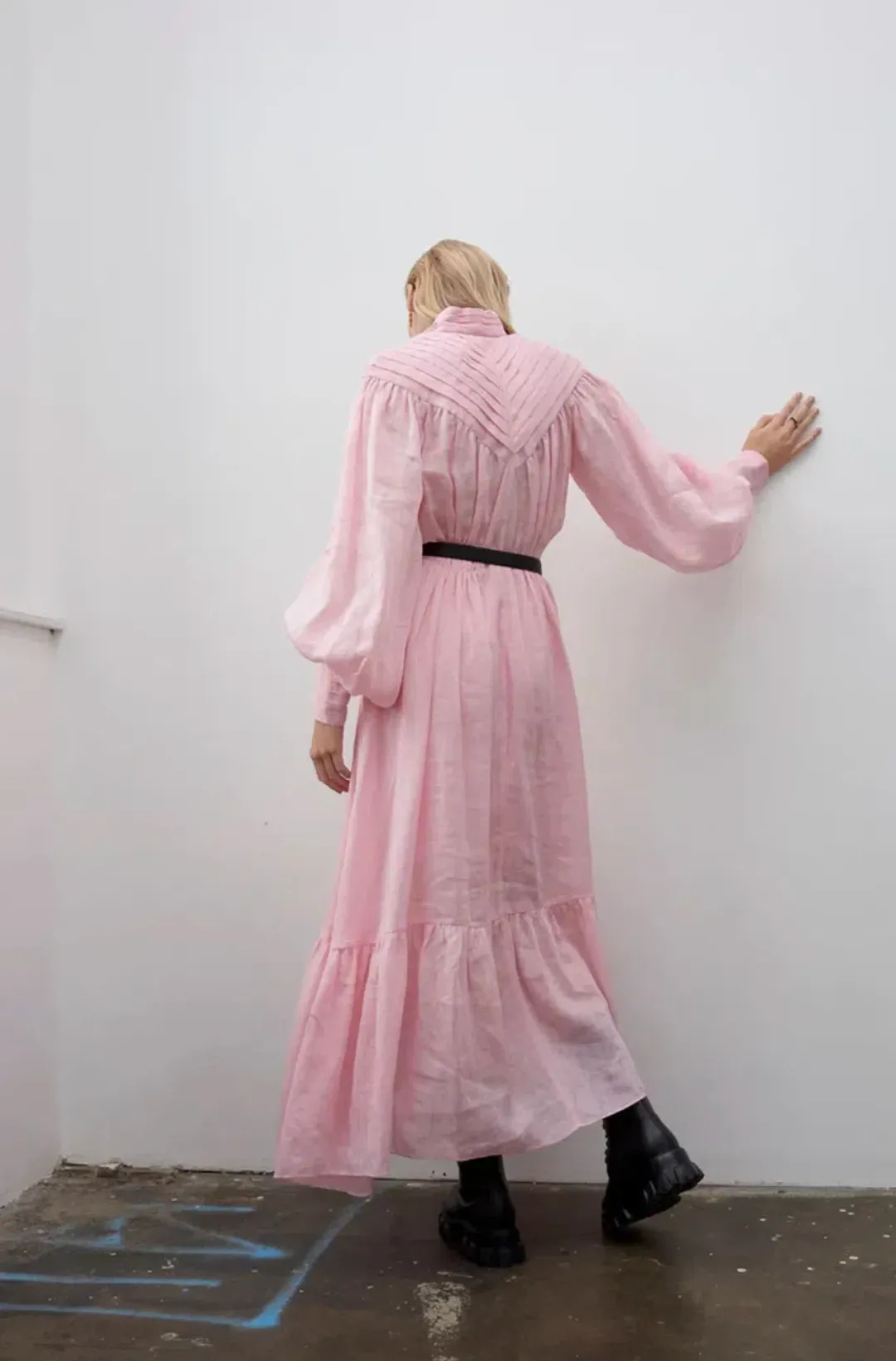 Alémais Halcyon Shirtdress Size 14 for rent on The Volte - main image