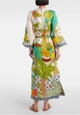 Alémais Hazel Silk Midi Size 16 for rent on The Volte - image 2