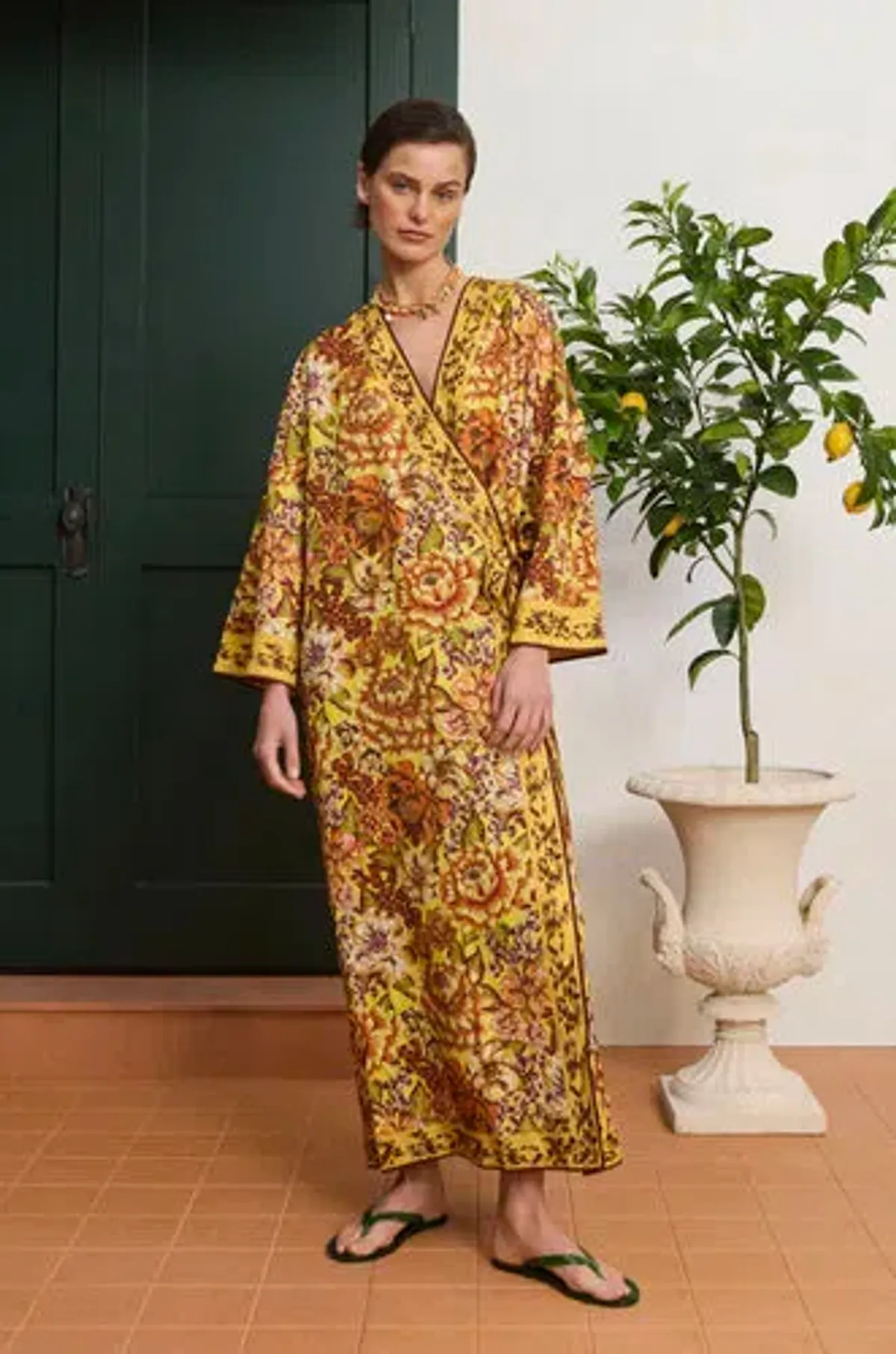Alémais Heatwave Wrap Midi Size 16 - Image 1