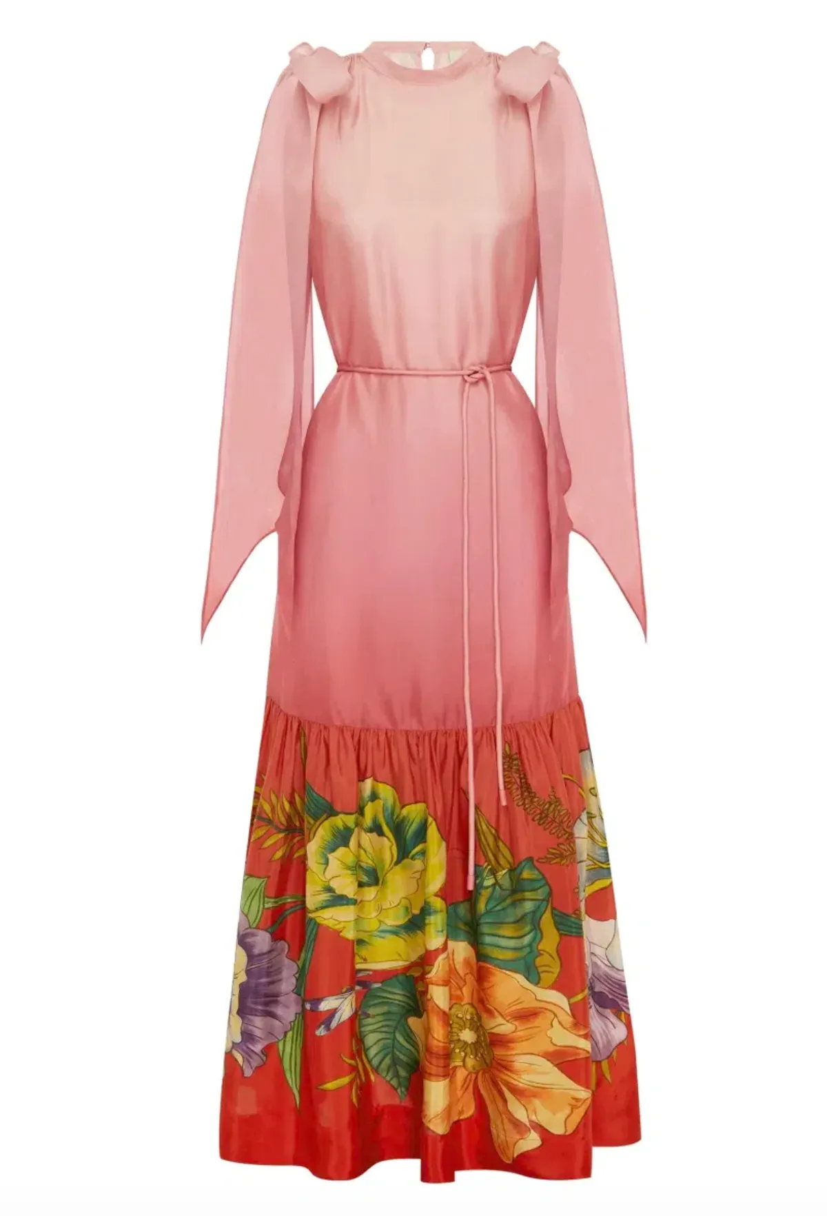Alémais Inez Silk Gown Size 12 - Image 6