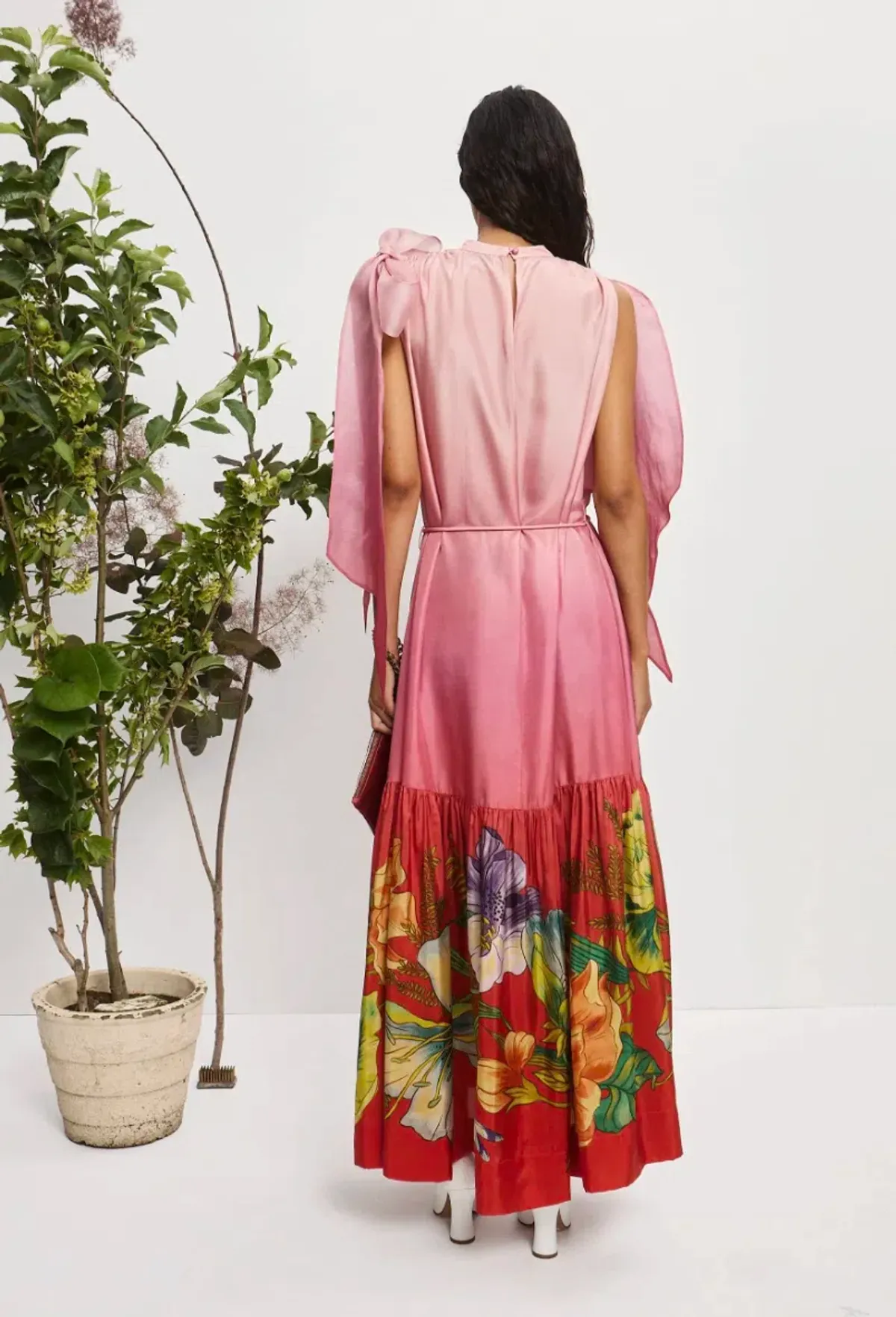 Alémais Inez Silk Gown Size 12 - Image 4