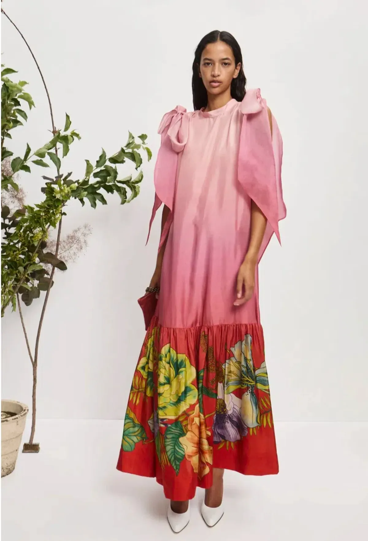 Alémais Inez Silk Gown Size 12 - Image 2