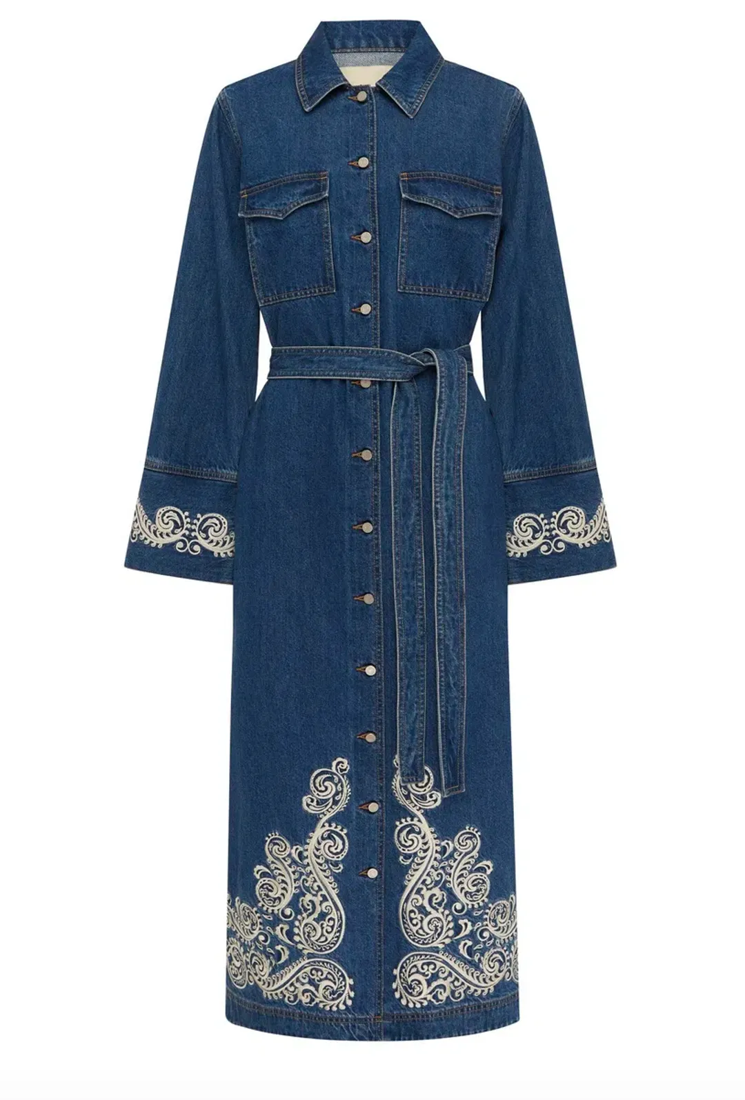 Alémais Jacones Shirtdress Size 16 for rent on The Volte - main image