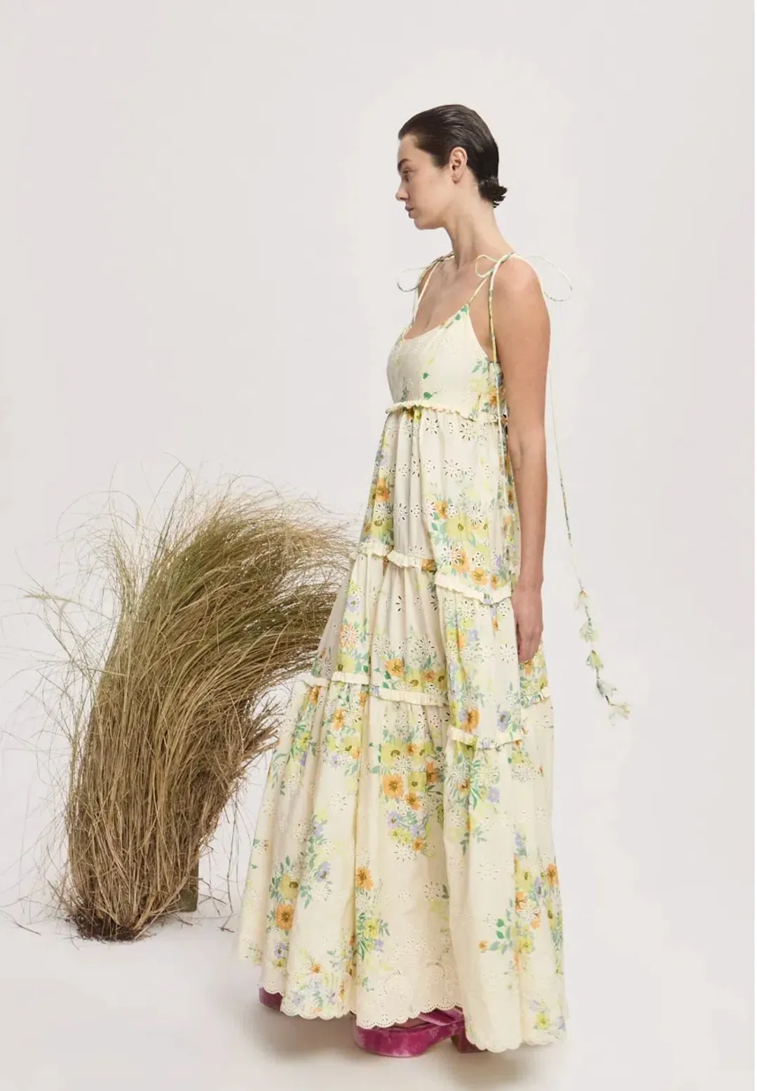 Alémais Juliette Tiered Midi Size 16 for rent on The Volte - main image