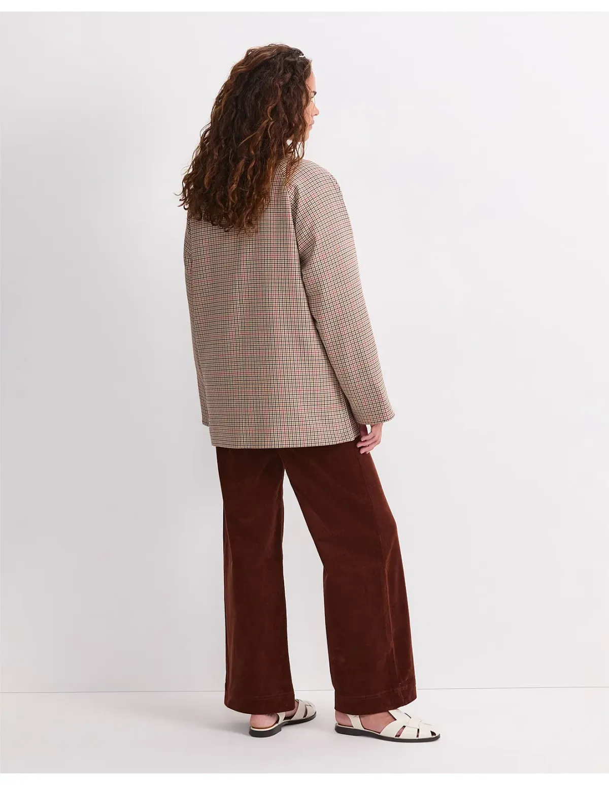 Sportscraft Sara Barn Jacket Multi Check Size 14 - Image 4