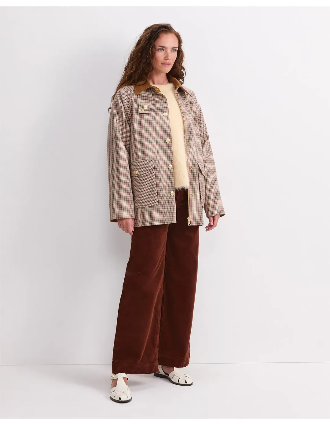 Sportscraft Sara Barn Jacket Multi Check Size 14 for rent on The Volte - main image