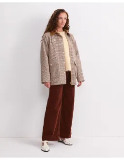 Sportscraft Sara Barn Jacket Multi Check Size 14 for rent on The Volte - image 3
