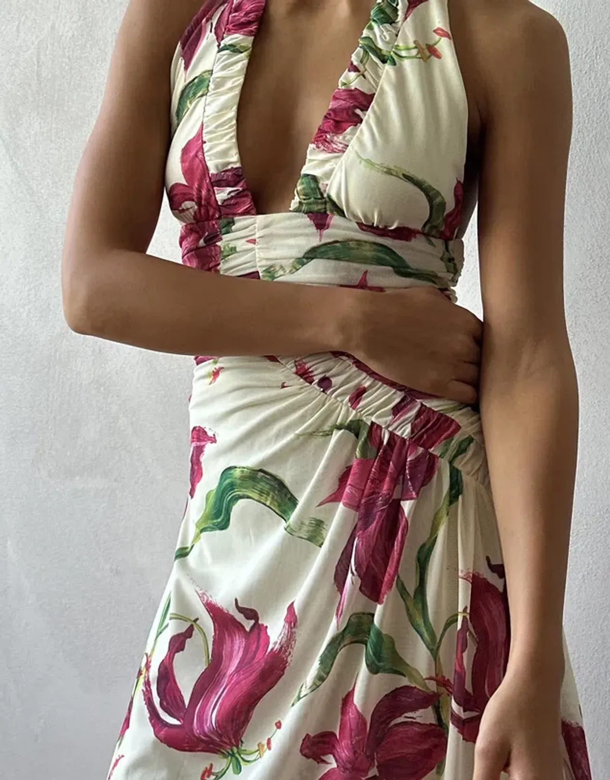 Sovere Azalea Maxi Dress Floral Size 8 - Image 2