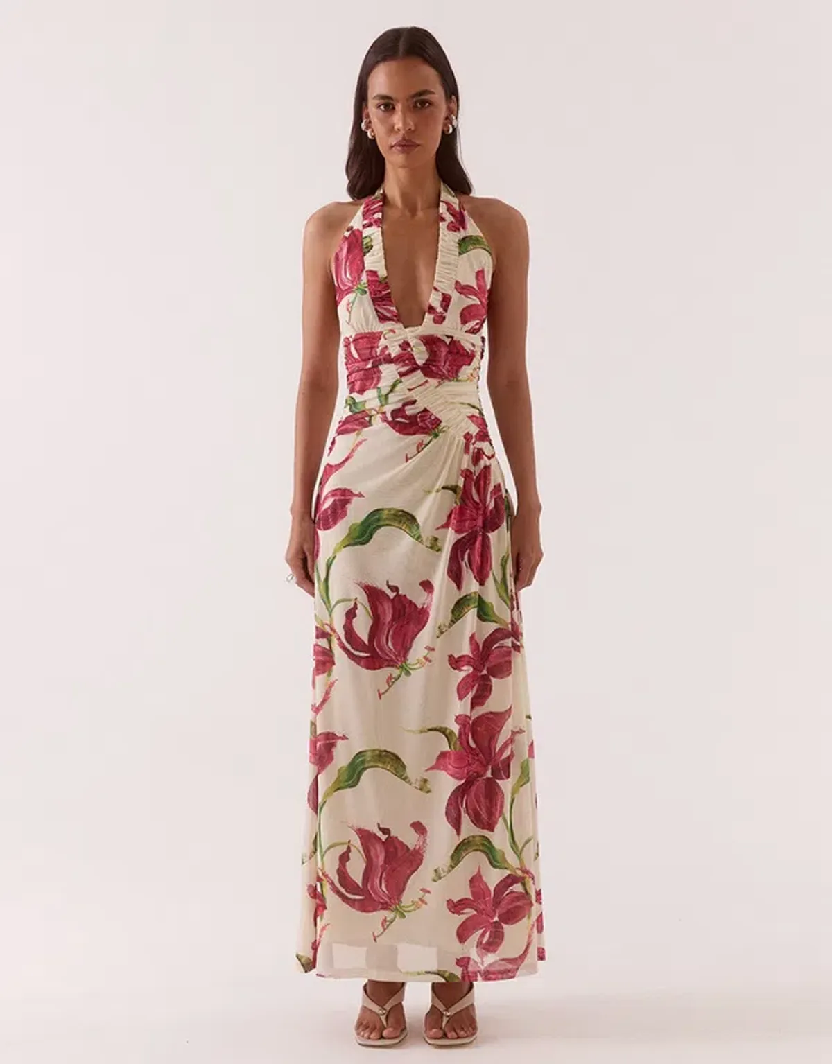 Sovere Azalea Maxi Dress Floral Size 8 - Image 1
