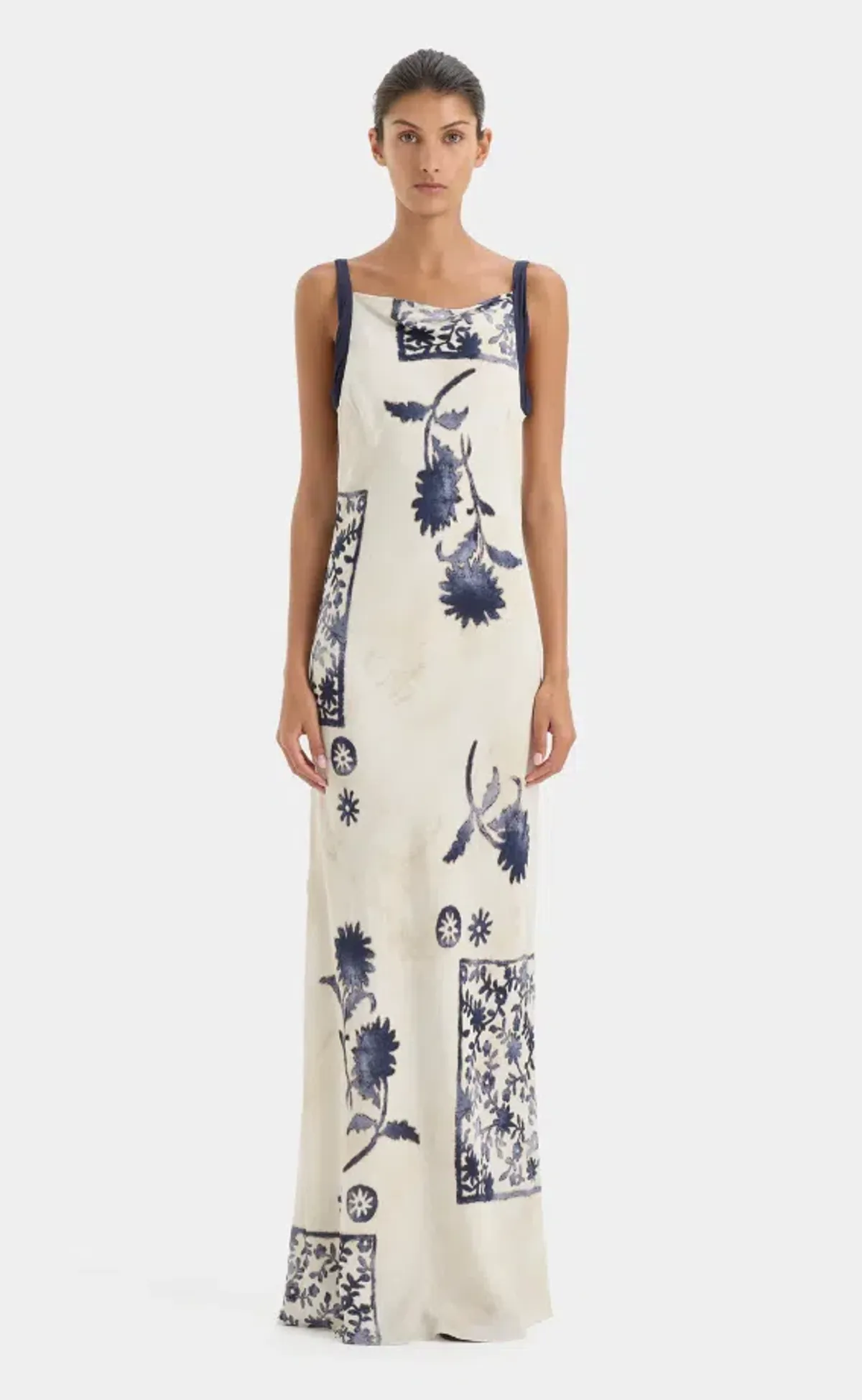 Sir the Label Phillipa Slip Maxi Dress Print Size 1 / AU 8 - Image 1