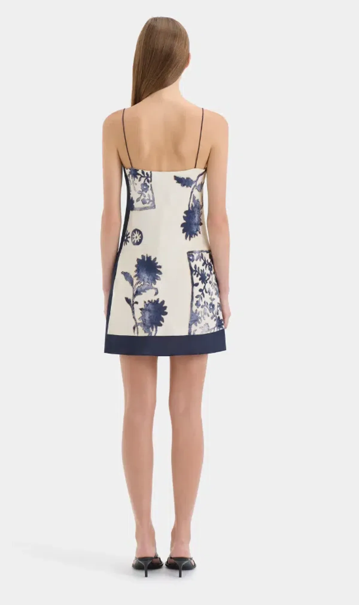 Sir the Label Phillipa Slip Mini Dress Print Size 2 / AU 10 - Image 2