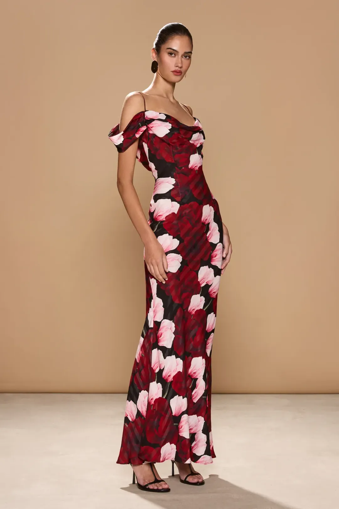 Sonya Moda Rosalie Maxi Dress Red Size 12 for rent on The Volte - main image