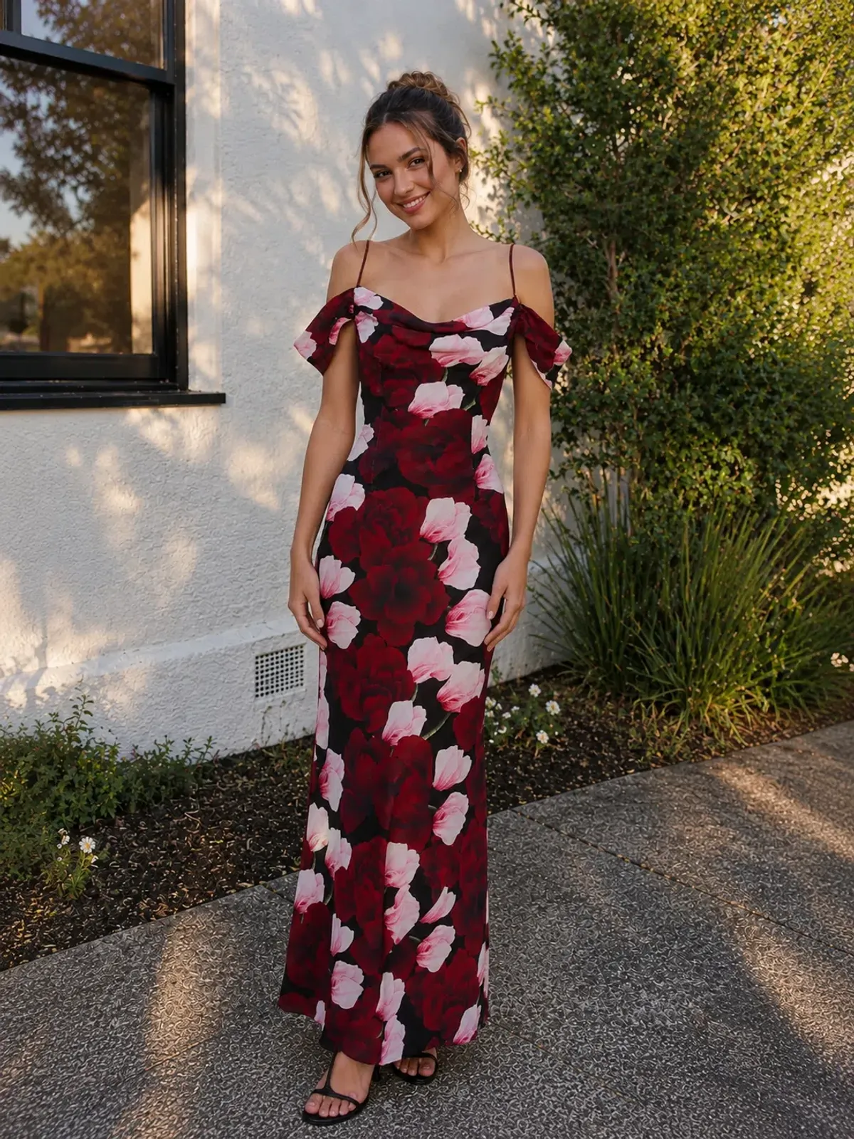 Sonya Moda Rosalie Maxi Dress Red Size 8 - Image 1