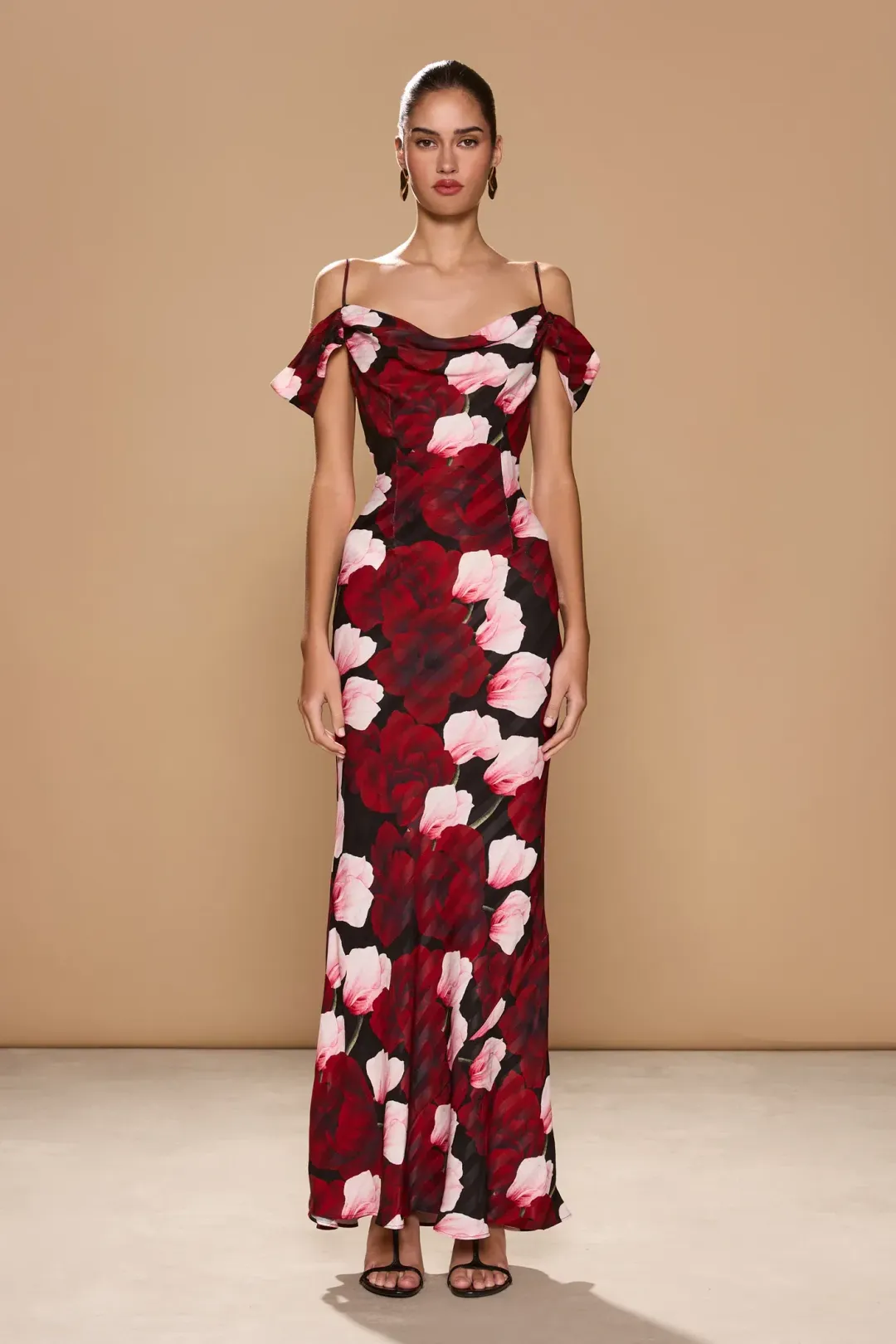 Sonya Moda Rosalie Maxi Dress Red Size 8 for rent on The Volte - main image