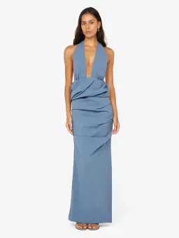 Bec & Bridge Priscilla Bubble Maxi Steel Blue Size 8 for rent on The Volte - image 1