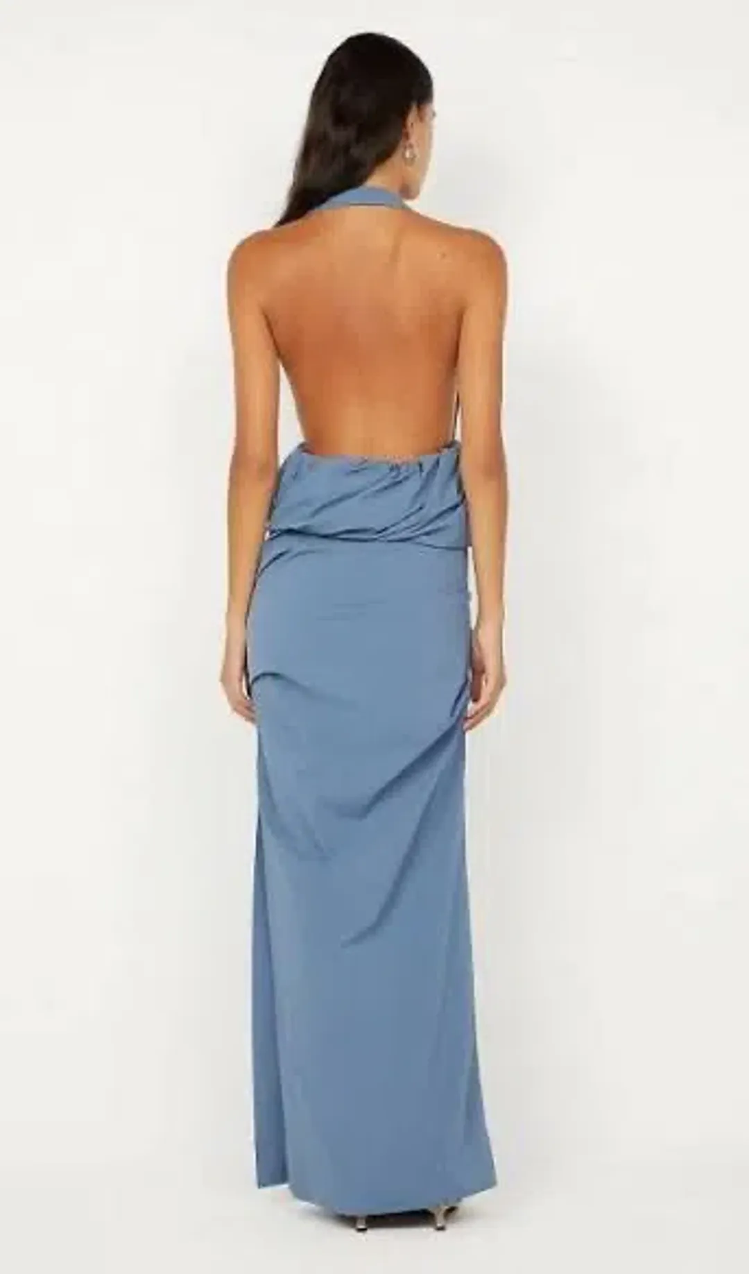 Bec & Bridge Priscilla Bubble Maxi Steel Blue Size 8 for rent on The Volte - main image
