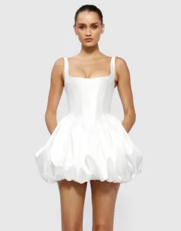 Effie Kats Muse Mini Dress White Size 8 for rent on The Volte - image 1