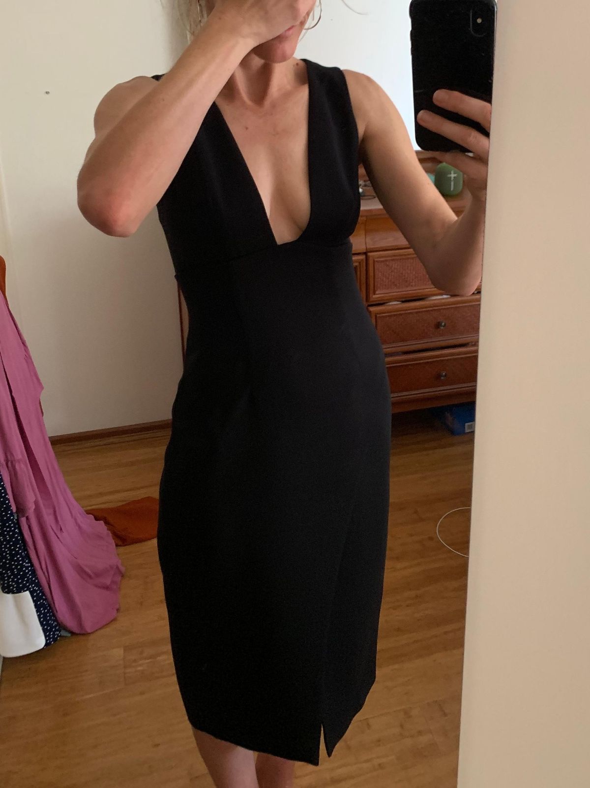 Keepsake The Label Shift Dress Black Size S for rent on The Volte - main image