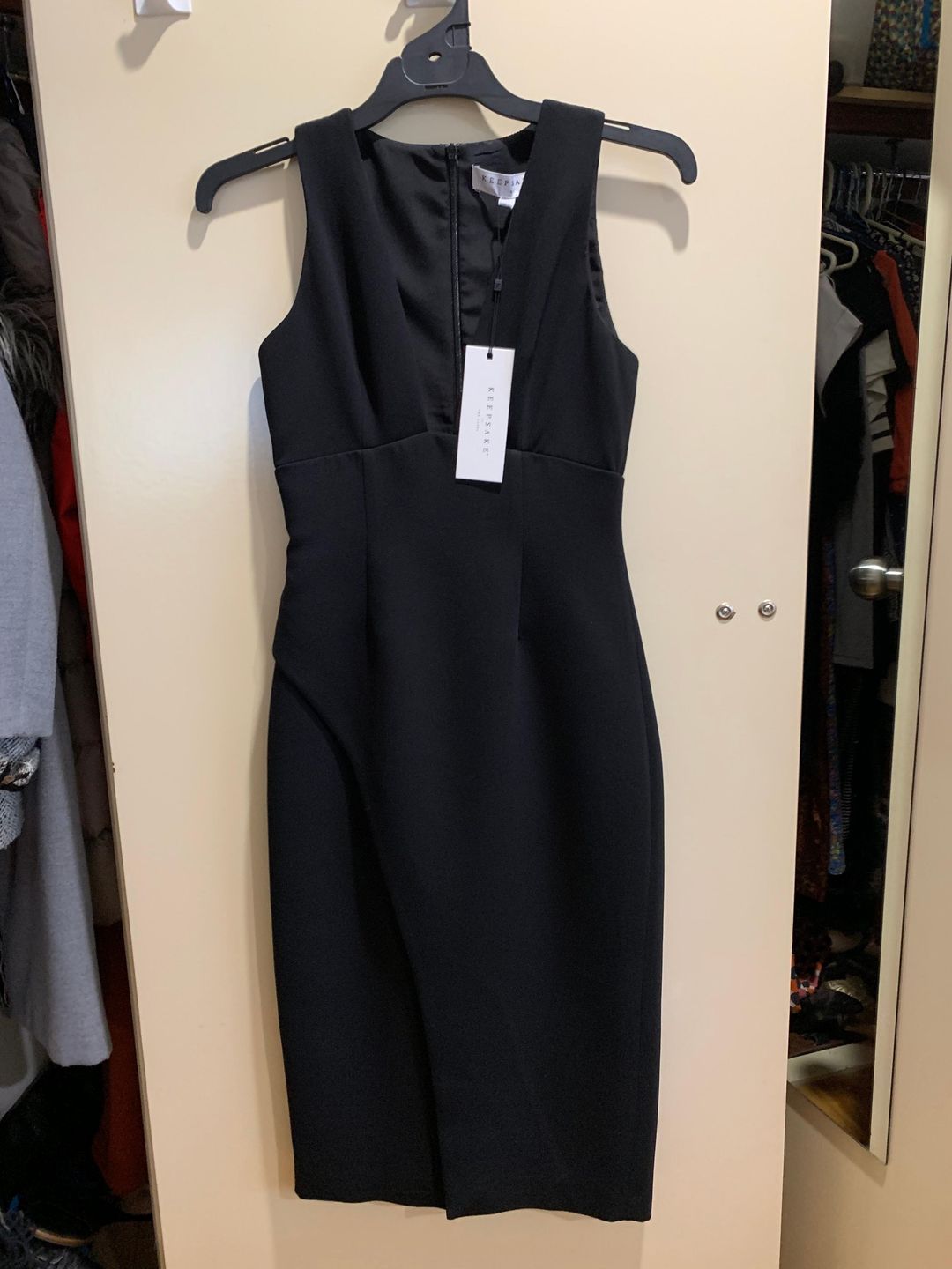 Keepsake The Label Shift Dress Black Size S for rent on The Volte - main image