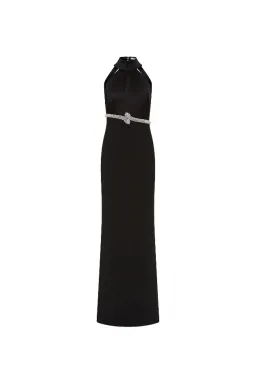 Rebecca Vallance Lilith Maxi Gown Black Size 10 AU for rent on The Volte - image 3