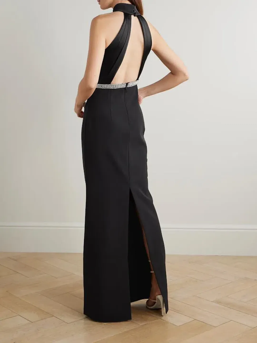 Rebecca Vallance Lilith Maxi Gown Black Size 10 AU for rent on The Volte - main image