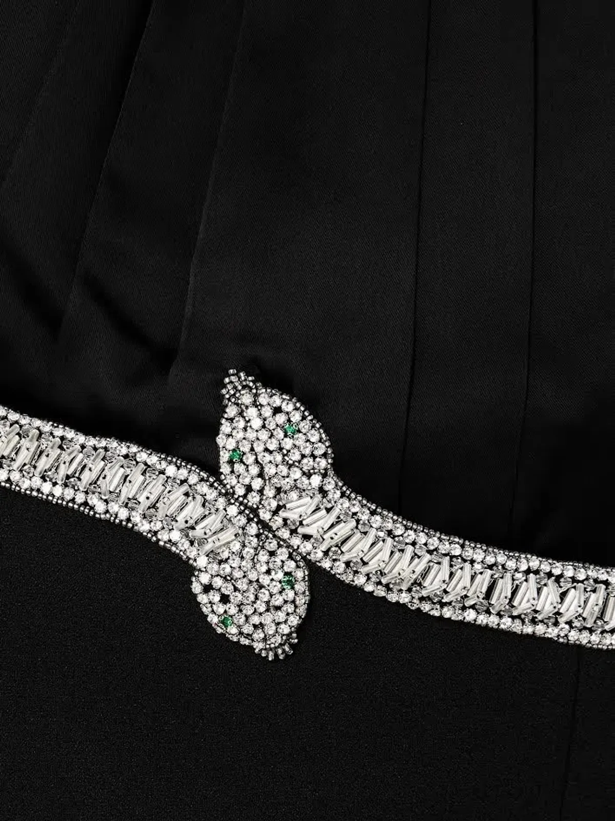 🖤 🐍 REBECCA VALLANCE Lilith Gown – Black – Size 10 AU - Embellished Formal Maxi Dress 🐍🖤 - Image 8