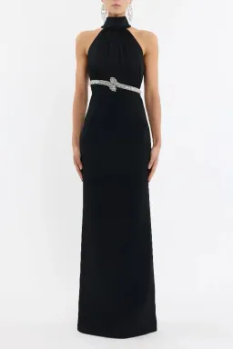 Rebecca Vallance Lilith Maxi Gown Black Size 10 AU for rent on The Volte - image 1