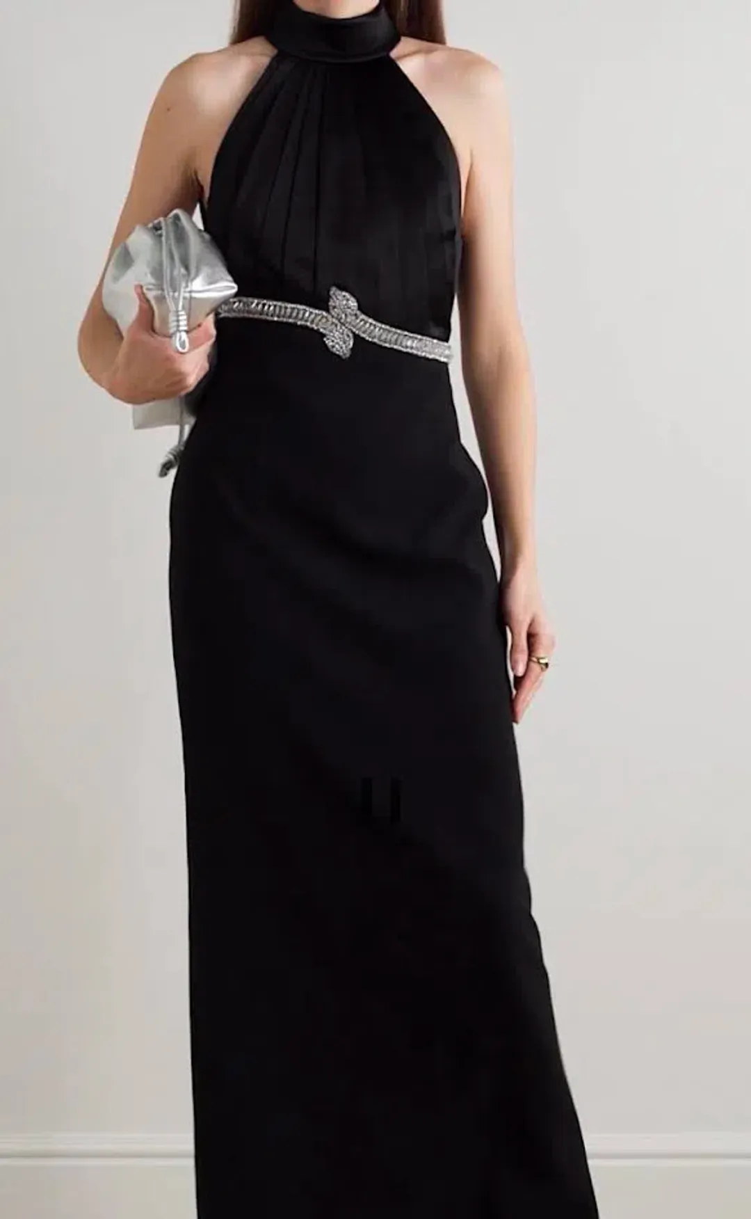 Rebecca Vallance Lilith Maxi Gown Black Size 10 AU for rent on The Volte - main image
