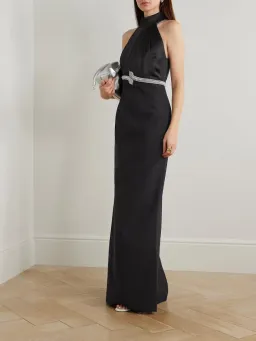 Rebecca Vallance Lilith Maxi Gown Black Size 10 AU for rent on The Volte - image 5