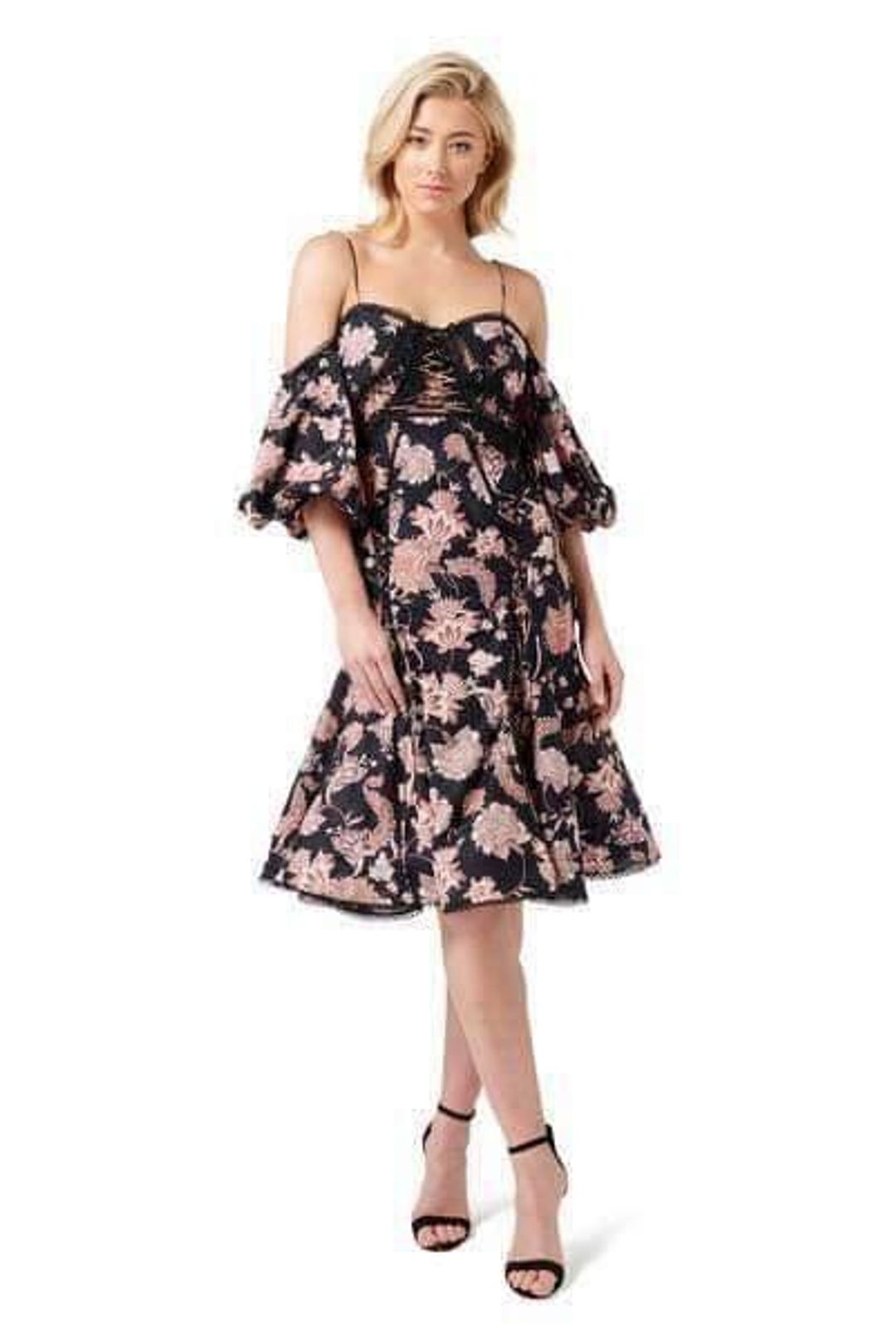 Thurley floral dress size 10 for rent on The Volte - main image