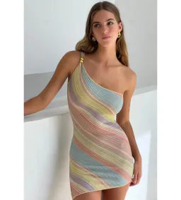 Kapri the Label Milan Mini Dress Multi Size 8 for rent on The Volte - image 1