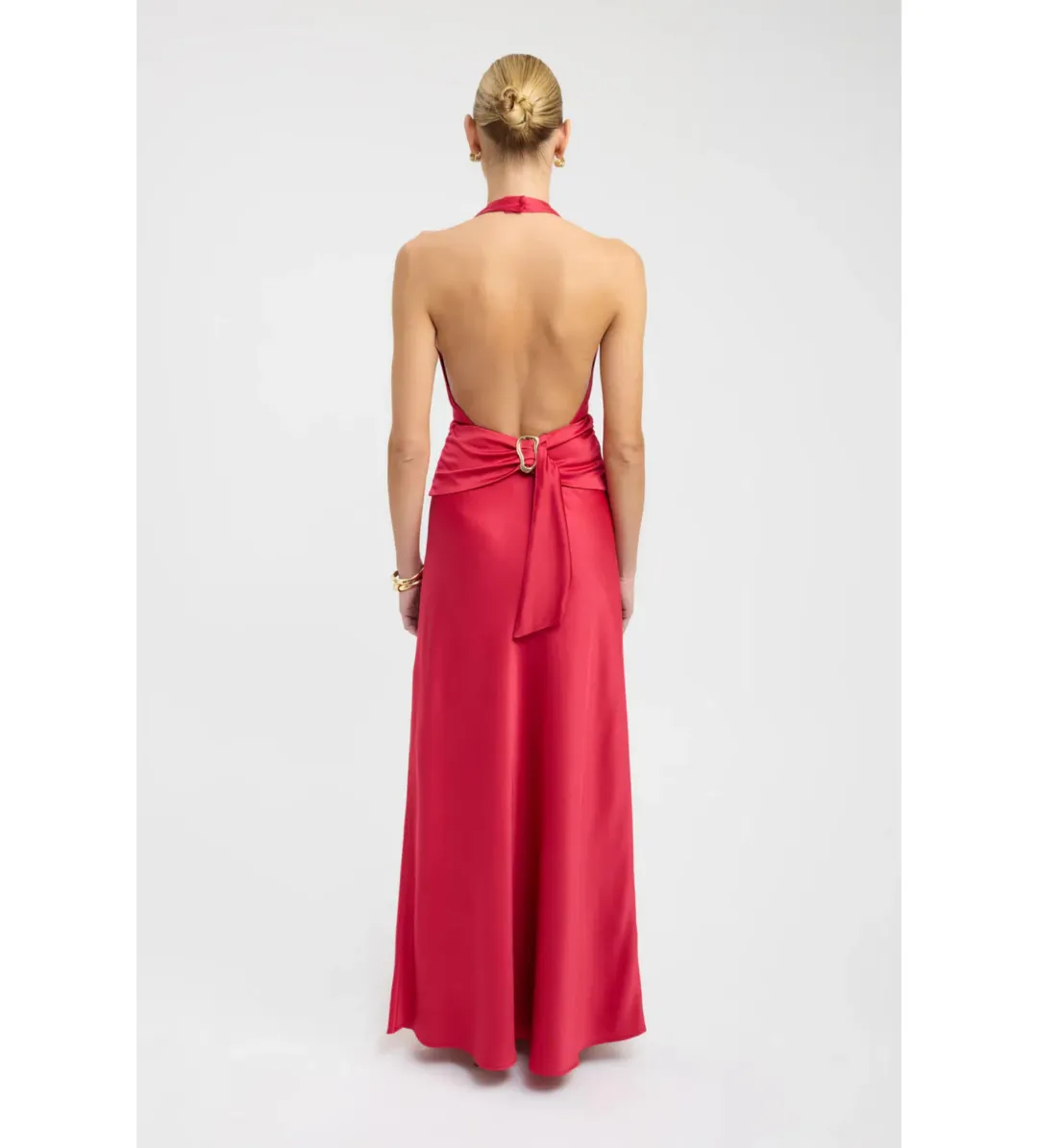Kookai Palermo Trim Top and Maxi Skirt Red Size 8 for rent on The Volte - main image