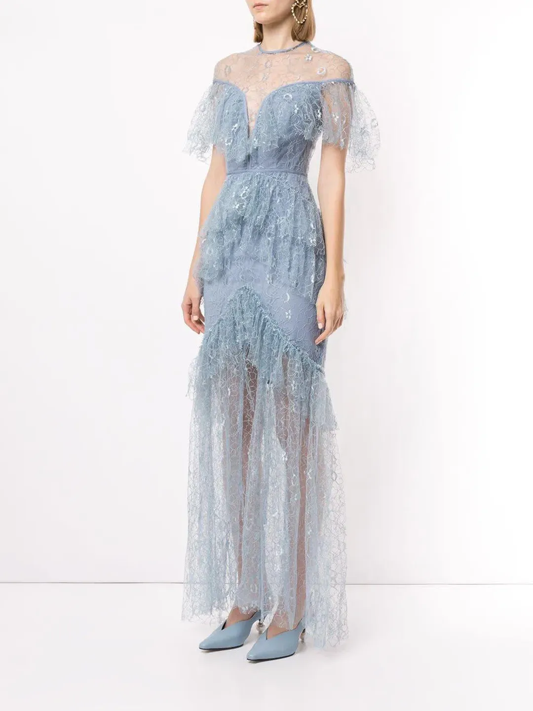 Alice McCall Magicians Daughter Gown Blue Size 12 for rent on The Volte - main image