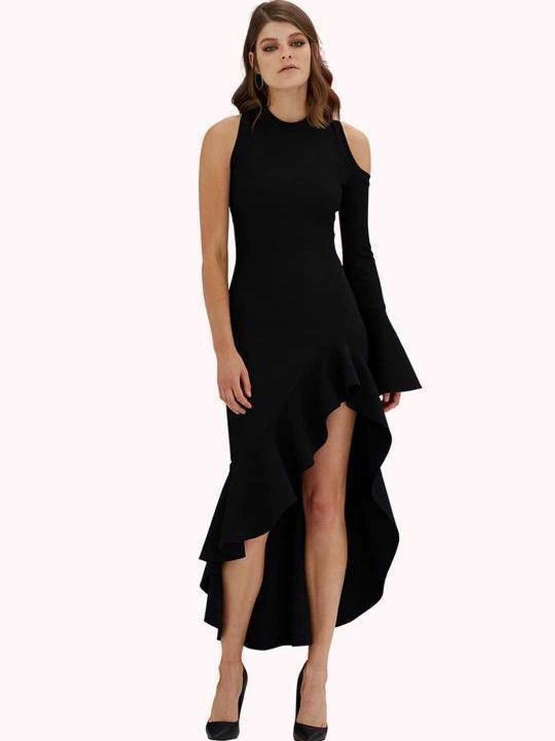 By Johnny Deep Night Shadow Dress black Size 12 for rent on The Volte - main image