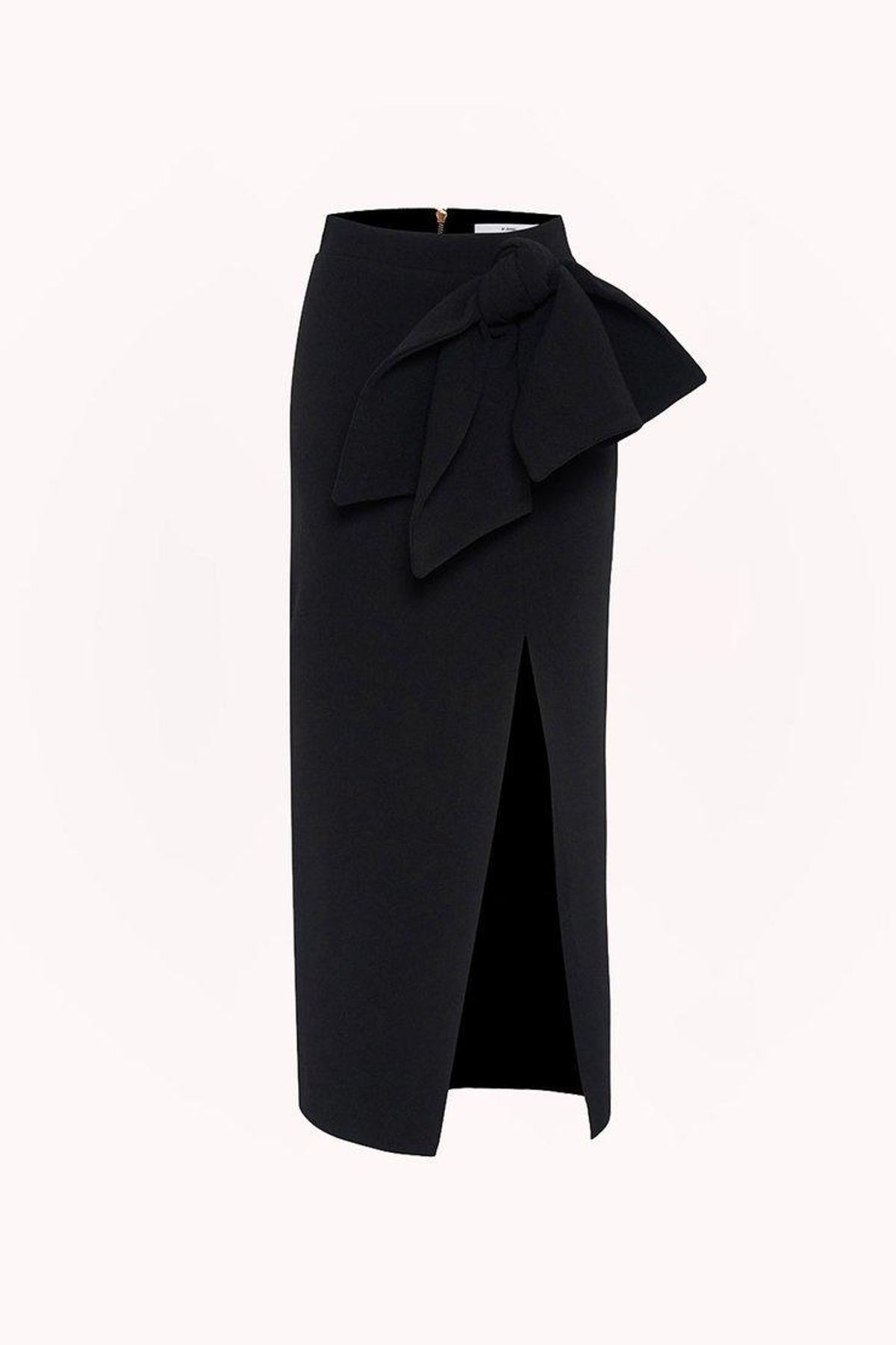 By Johnny Betina Bow Split Skirt black Size 12 - Image 3