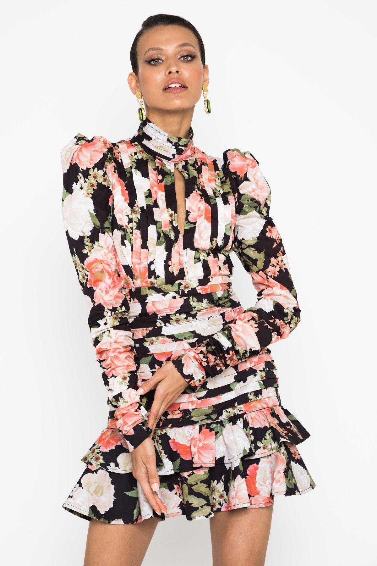 Mossman Kissed By A Rose Top and Skirt Set Floral Size 10 - Image 2