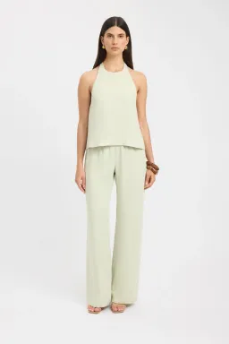 Kookai Maria Core Top Sleeveless Green Haze Size 10 / M — Races, Cocktail, Wedding Guest for rent on The Volte - image 2