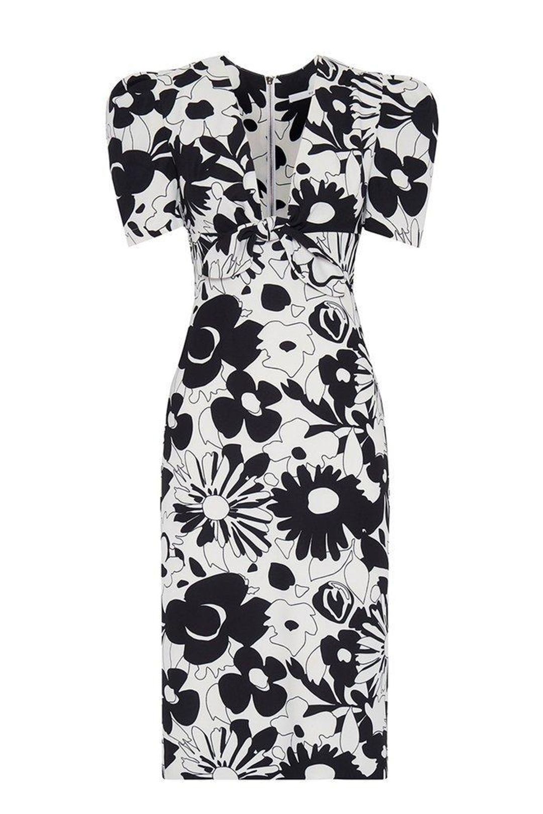 By Johnny Floral Tie Front Tee Dress Size 14 for rent on The Volte - main image