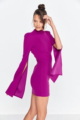 Mossman The Sense Of Mystery Dress Magenta Size 10 for rent on The Volte - image 3