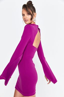Mossman The Sense Of Mystery Dress Magenta Size 10 for rent on The Volte - image 2