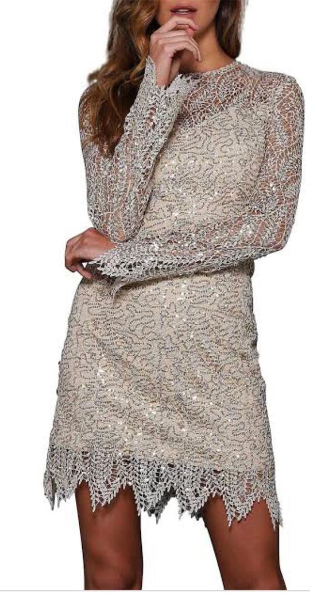 Elle Zeitoune Caitlyn Dress Size 8 for rent on The Volte - main image