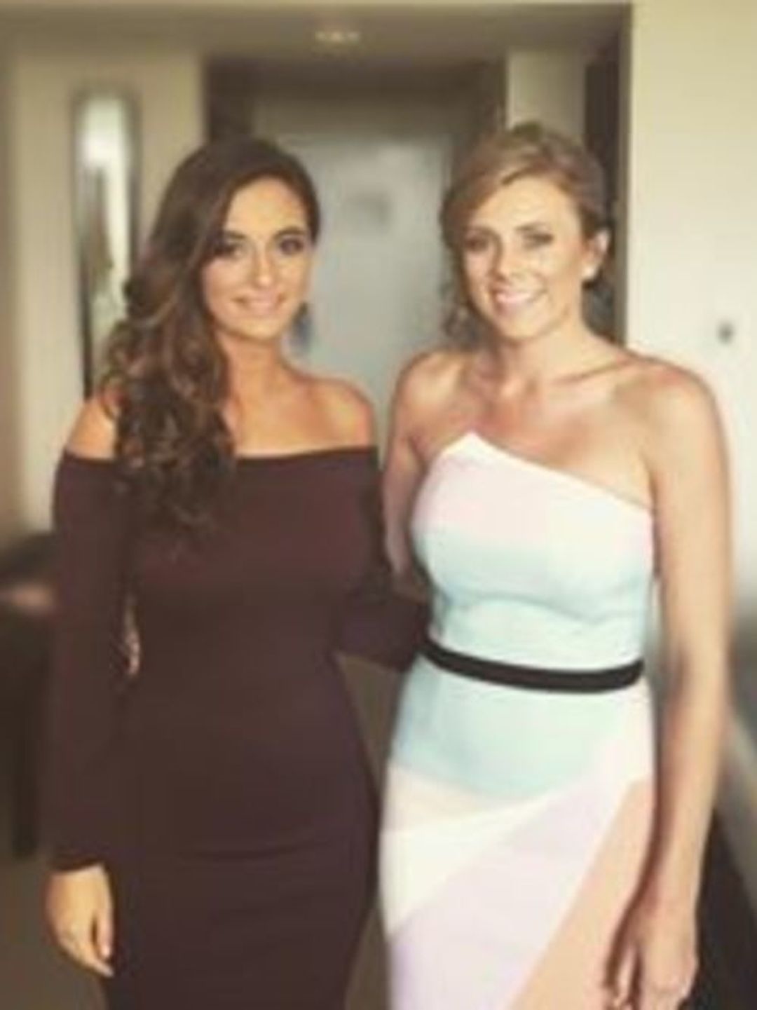Bec and Bridge Banditti Off Shoulder Dress Claret for rent on The Volte - main image