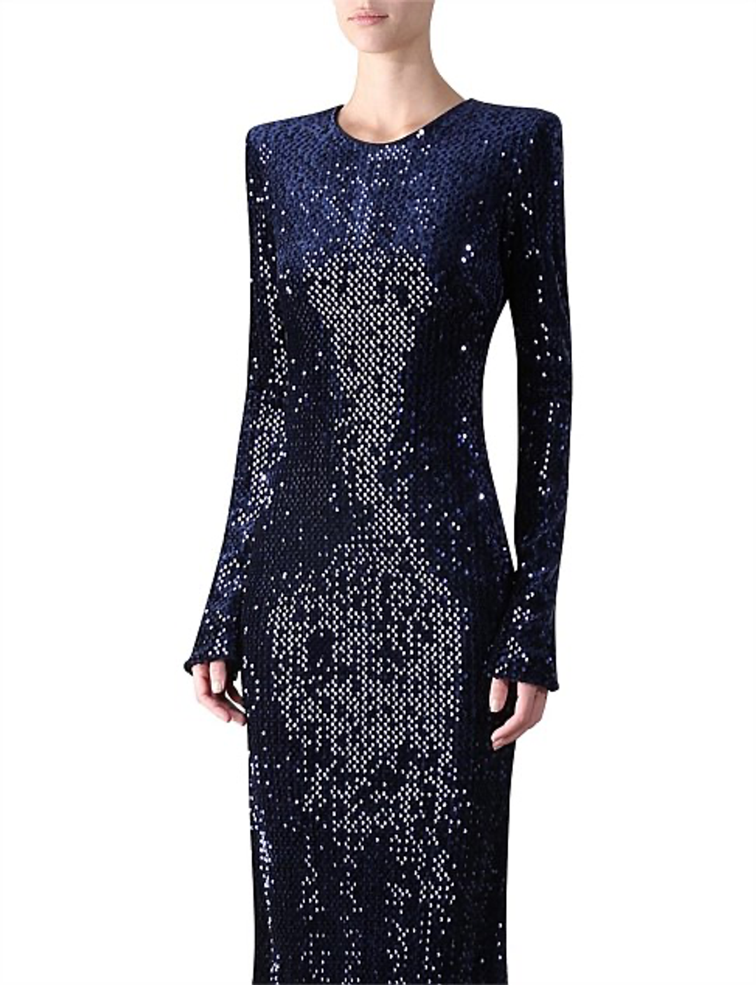 Carla Zampatti Royal Engagement Ball Gown Navy for rent on The Volte - main image