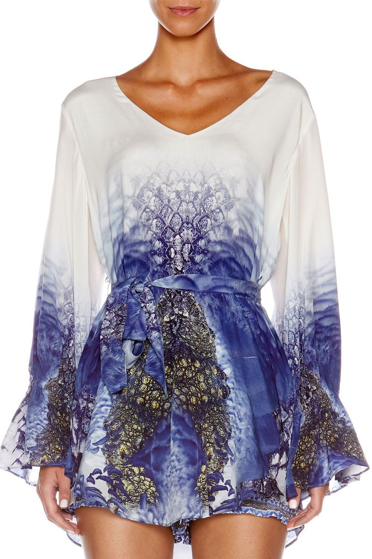 Camilla Blue Blood Dress for rent on The Volte - main image