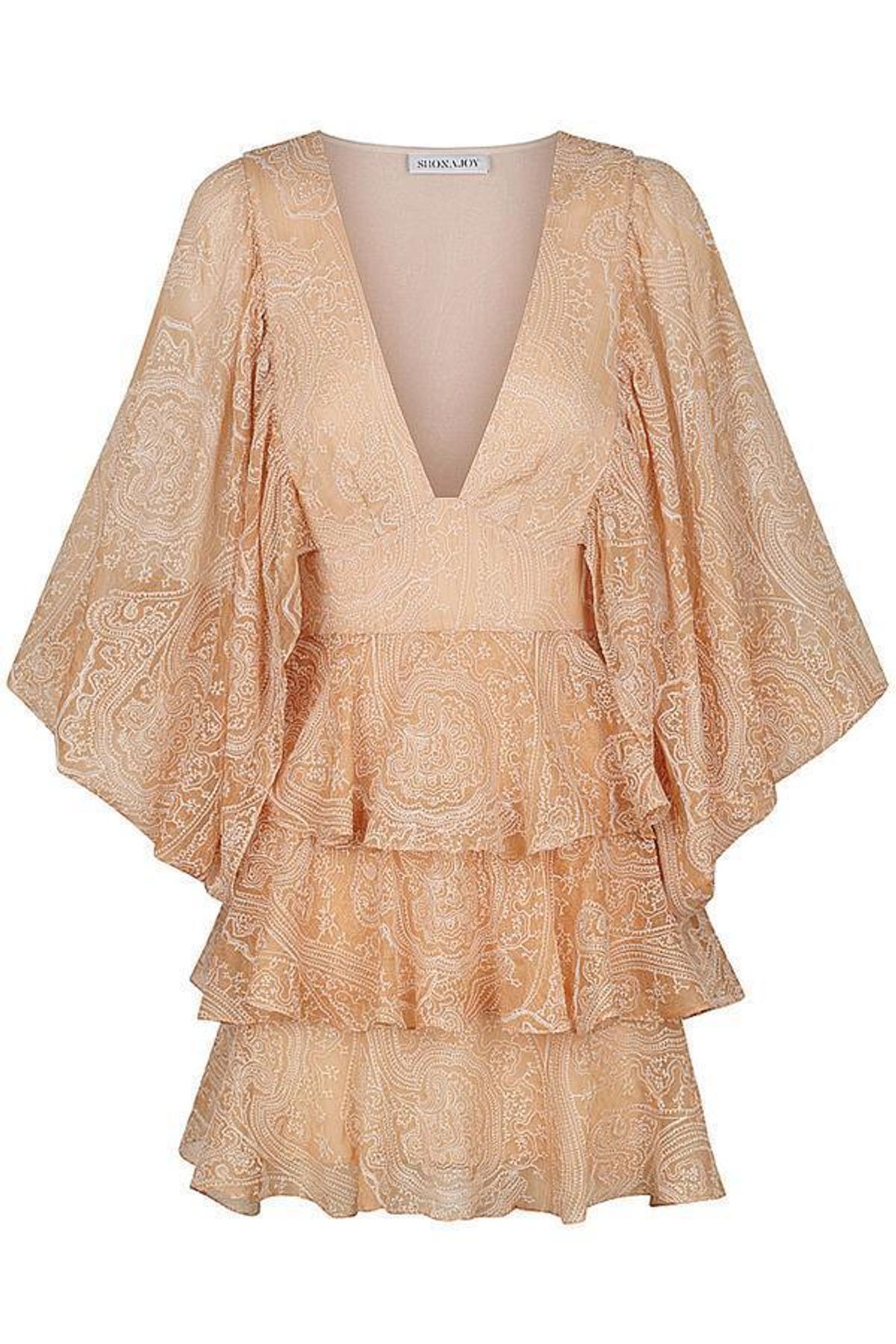 Shona Joy Monroe Draped Sleeve Dress size 10 - Image 3