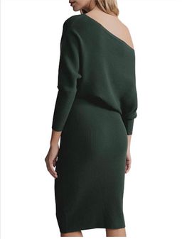 Witchery Off Shoulder Knit Dress size 8 for rent on The Volte - image 4