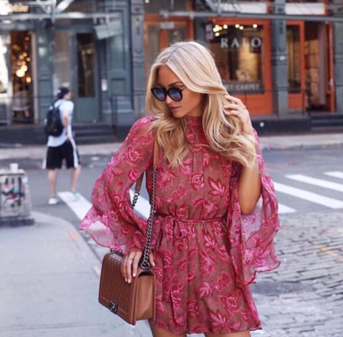 Zimmermann Karmic Flare Sleeve Playsuit Pink Paisley Chintz Size 0 / AU 8 - Image 5