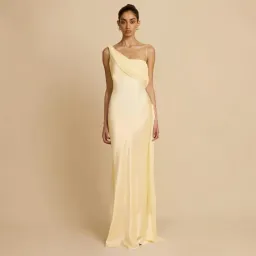 Arcina Ori Helena Dress In Lemon Size Small for rent on The Volte - image 1