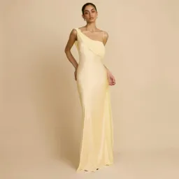 Arcina Ori Helena Dress In Lemon Medium for rent on The Volte - image 2