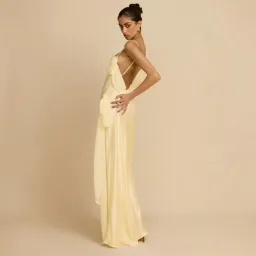 Arcina Ori Helena Dress In Lemon Medium for rent on The Volte - image 3